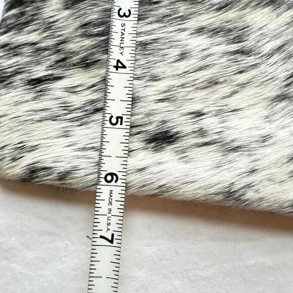 Cowhide Leather Zippered Wristlet Clutch By Prime&Rue - 9" - Picture 8 of 8